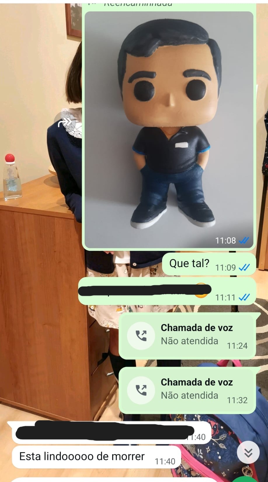 Produto recebido — avaliação de M.